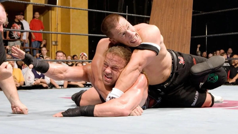 Rob Van Dam and John Cena at ECW One Night Stand 2006