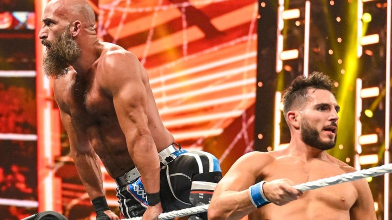DIY in the ring together on "WWE Raw."