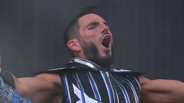 Johnny Gargano is very happy to make his entrance