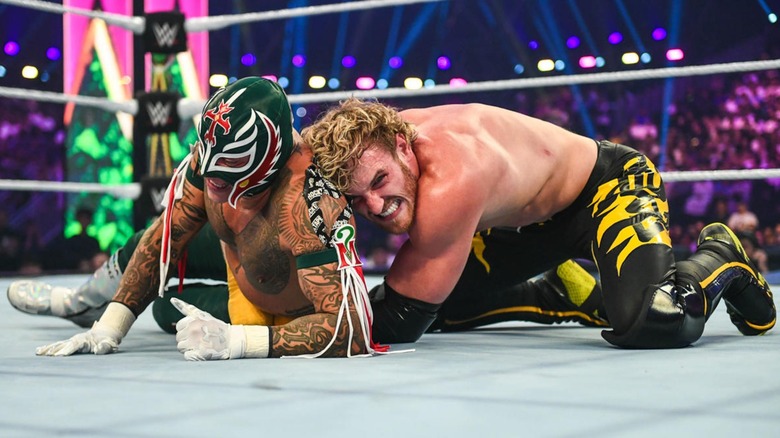 Logan Paul Wrestles Rey Mysterio