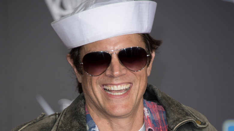 Johnny Knoxville smiling