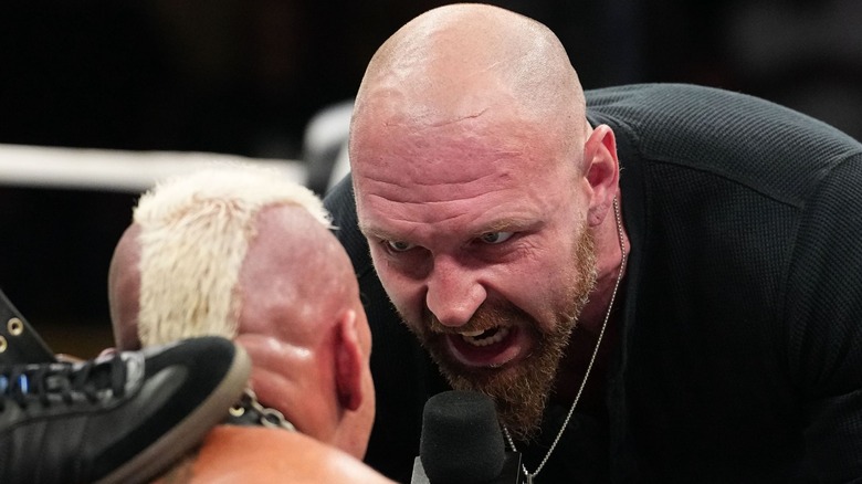 Darby Allin and Jon Moxley on AEW Dynamite