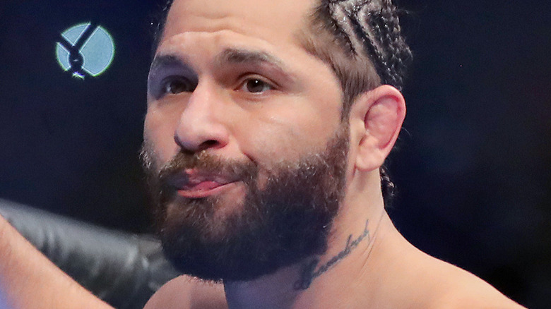 Jorge Masvidal in the octagon