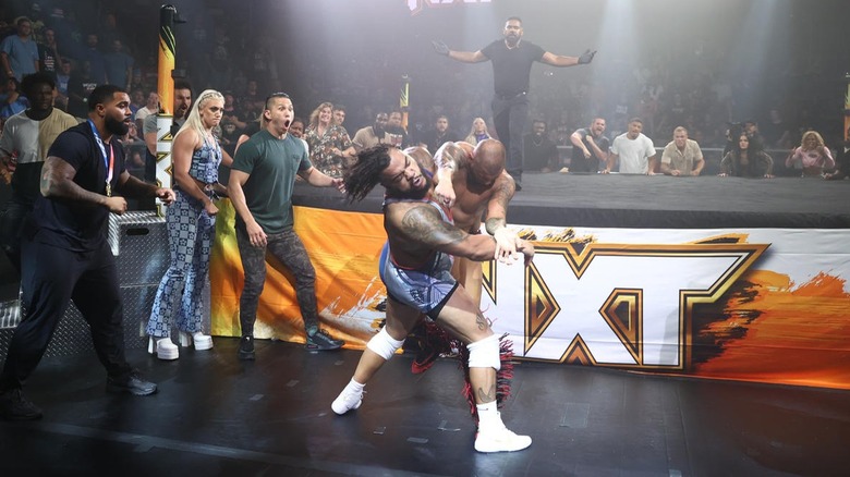Scenes From The WWE NXT Underground Match