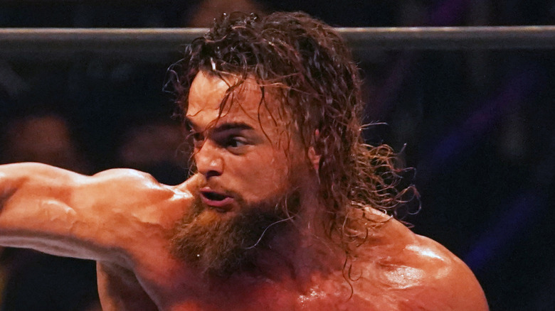 Juice Robinson with his goatee