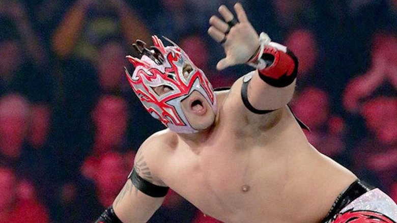 Kalisto trying to protect himself