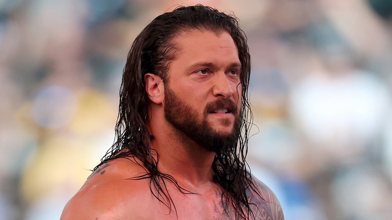 Karrion Kross during his last day in WWE