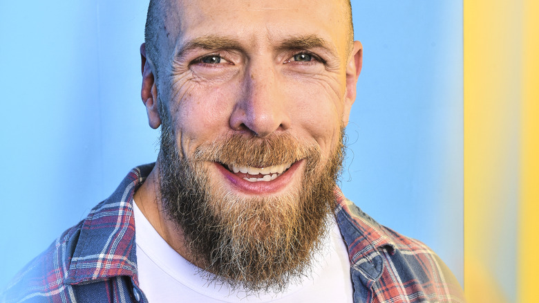 Bryan Danileson Smiles At A Promotional Event