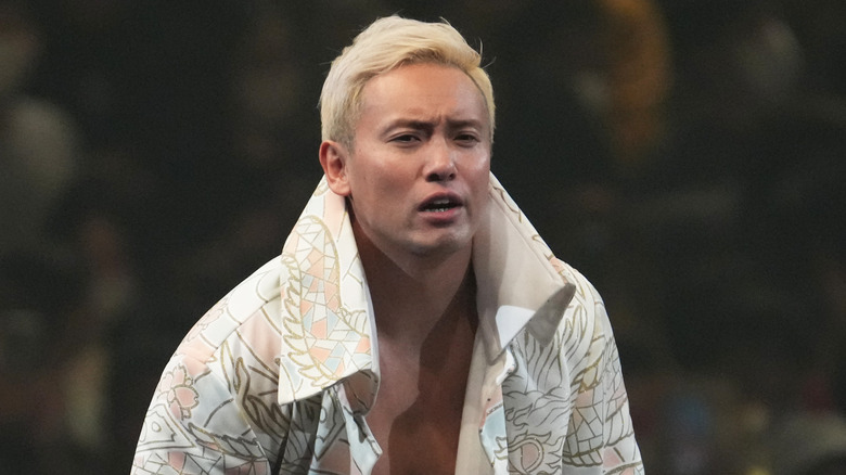 Kazuchika Okada poses