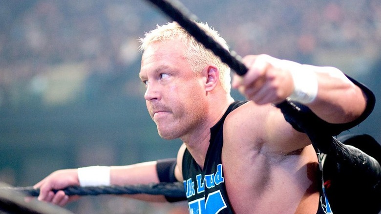 Mr Kennedy in the corner of the ring