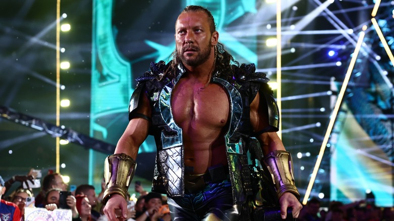 Kenny Omega makes his entrance at AEW All In