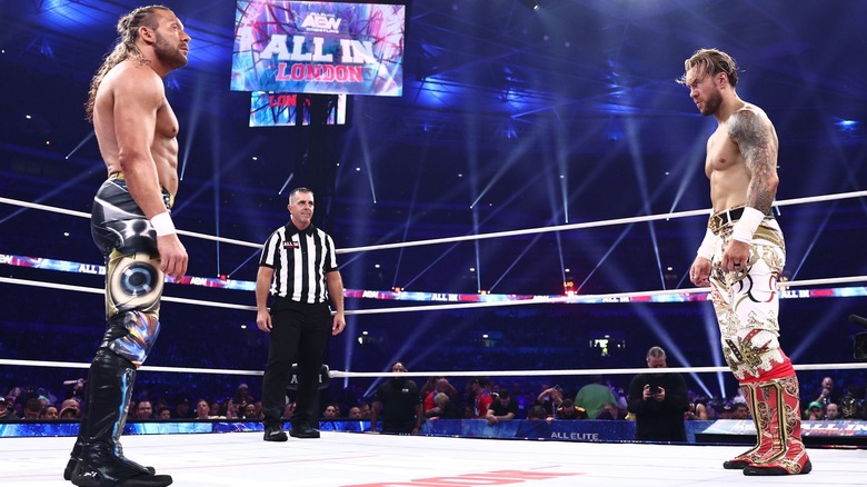 Kenny Omega and Will Ospreay at AEW All In London 2026