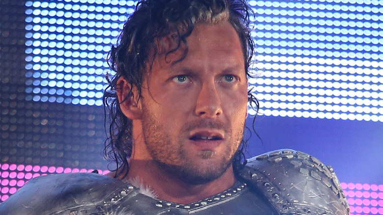 Kenny Omega walking to the ring