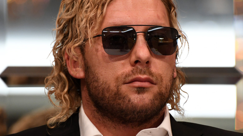 Kenny Omega stares