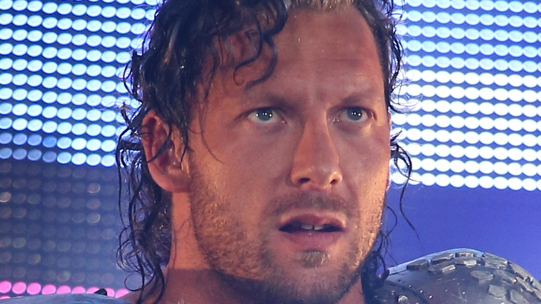 Kenny Omega looking up