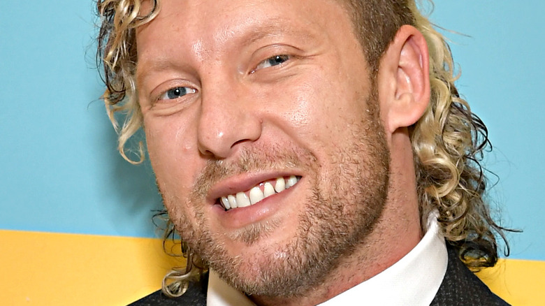 Kenny Omega smiling 