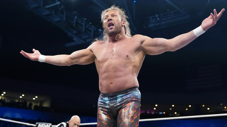 Kenny Omega in an AEW ring
