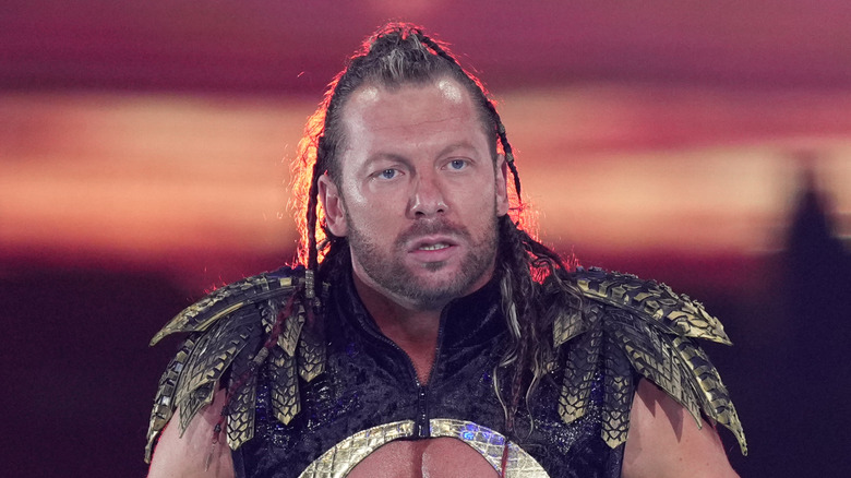 Kenny Omega making his entrance at Wrestle Kingdom