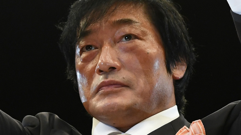 Kenta Kobashi in a suit