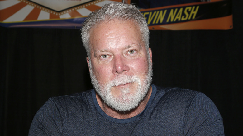 Kevin Nash at signing