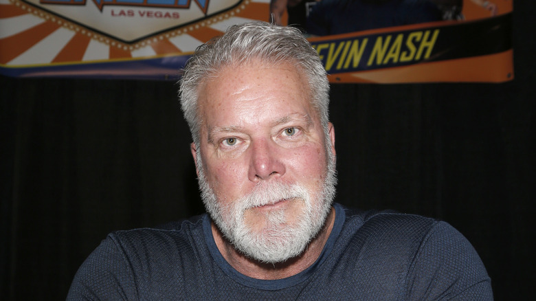 Kevin Nash smirking