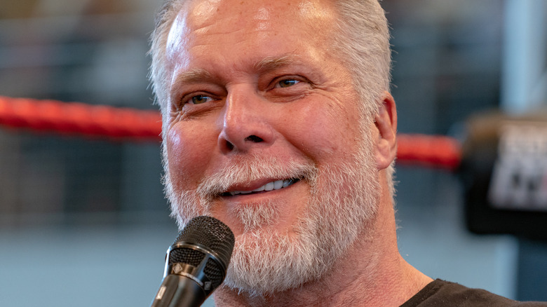 Kevin Nash grins