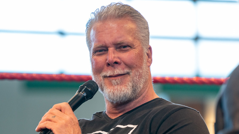 Kevin Nash smirks