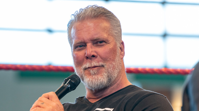 Kevin Nash grins