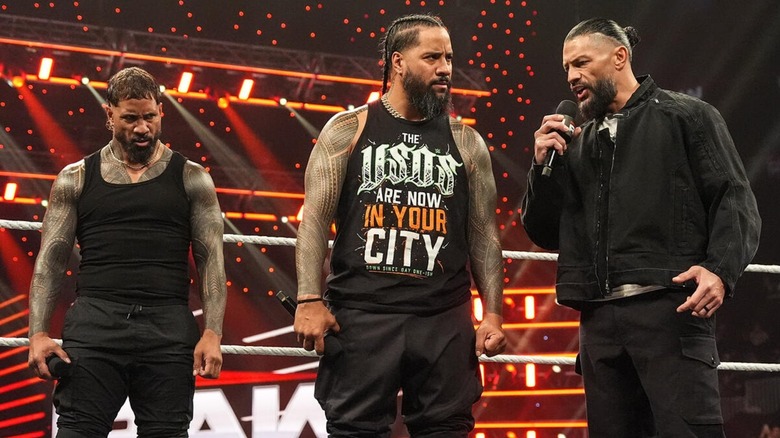 The Usos with Roman Reigns