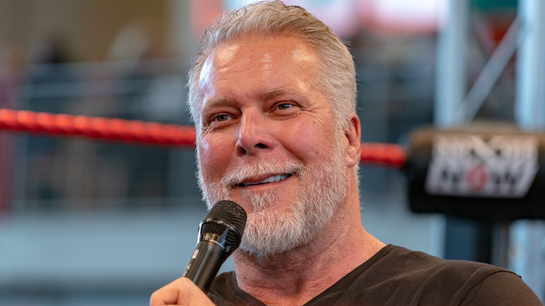 Kevin Nash smirks