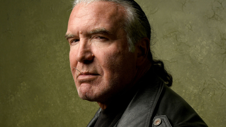 Scott Hall with toothpick