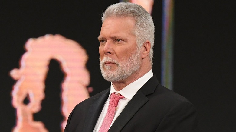 Kevin Nash at the WWE Hall of Fame ceremony in 2020