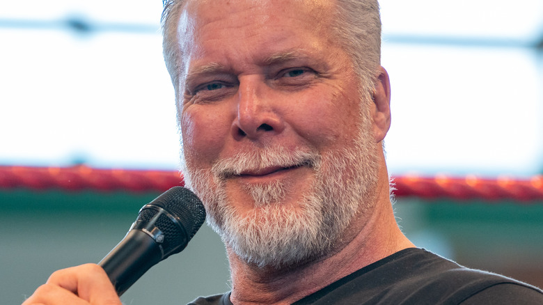 Kevin Nash smiling