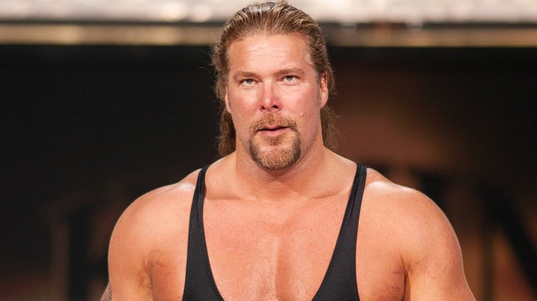 Kevin Nash wearing a singlet