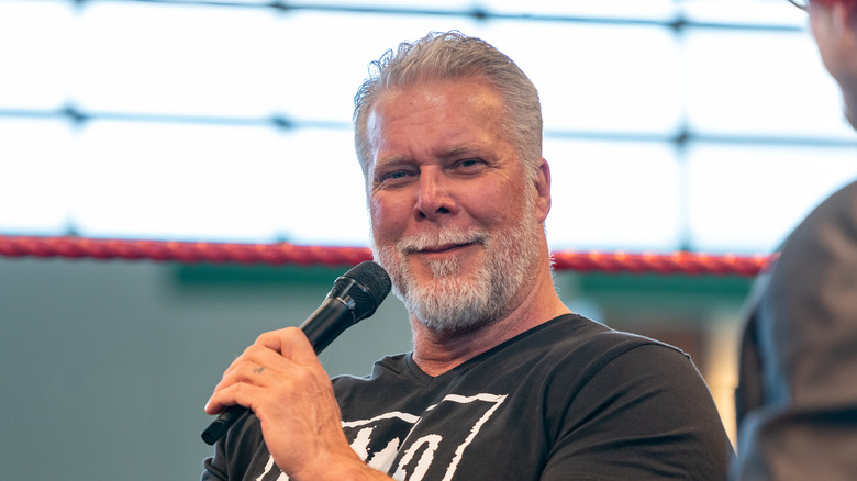 Kevin Nash smiling