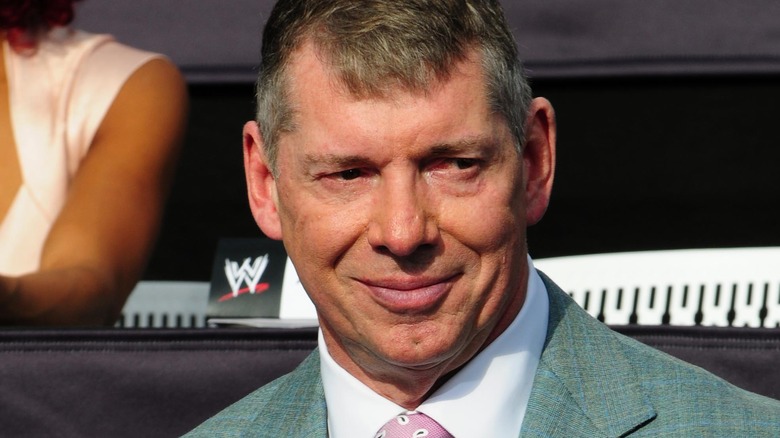 Vince McMahon smiling