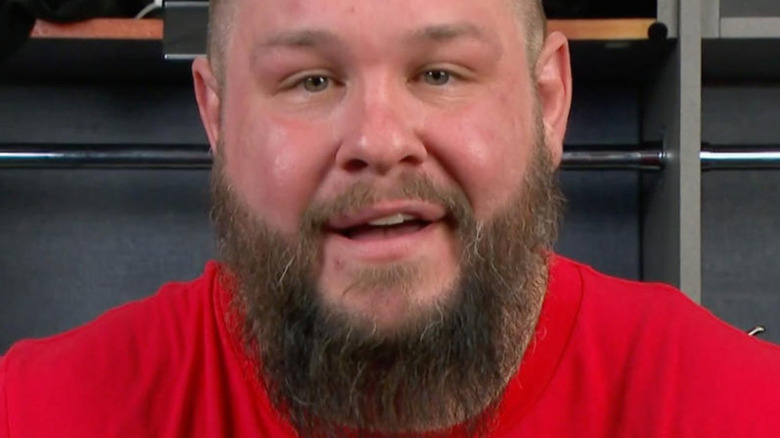 Kevin Owens smiling