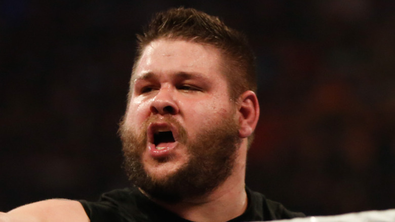 Kevin Owens shouting
