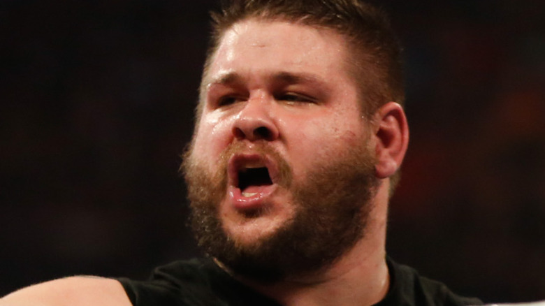 Kevin Owens in the ring