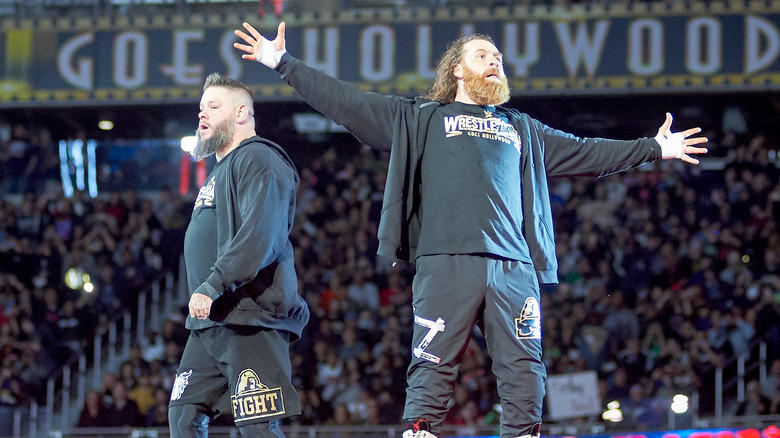 Kevin Owens And Sami Zayn At WrestleMania 39