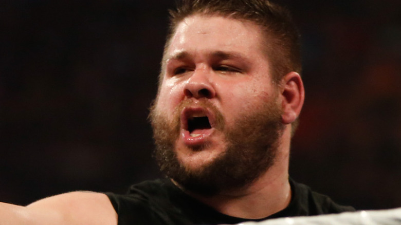 Kevin Owens talking