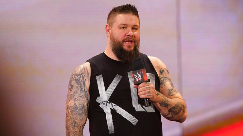 Kevin Owens on the ramp
