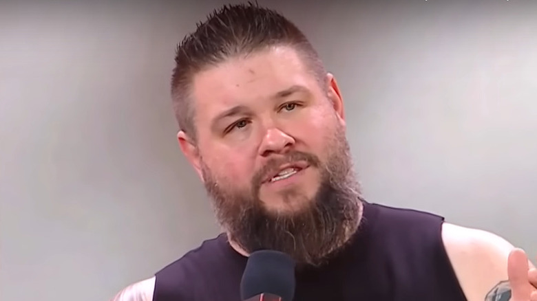 Kevin Owens is very disappointed with what he's hearing