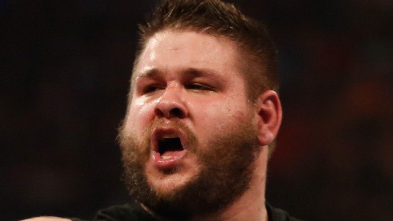 Kevin Owens shouting