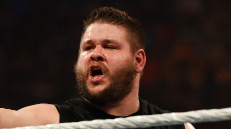 Kevin Owens shouting