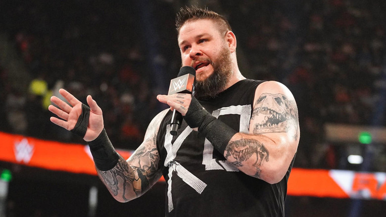 Kevin Owens talking