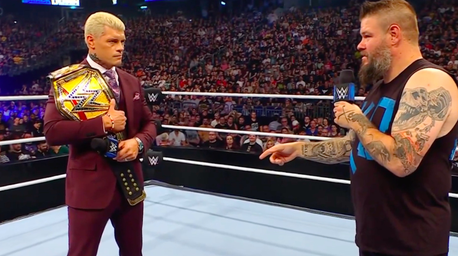 Kevin Owens Says Cody Rhodes Is Injured, Rhodes Denies It In Tense WWE SmackDown Promo