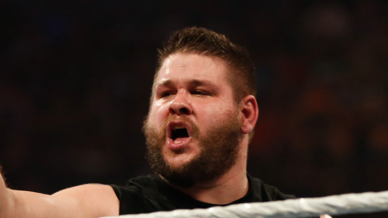 Kevin Owens talking