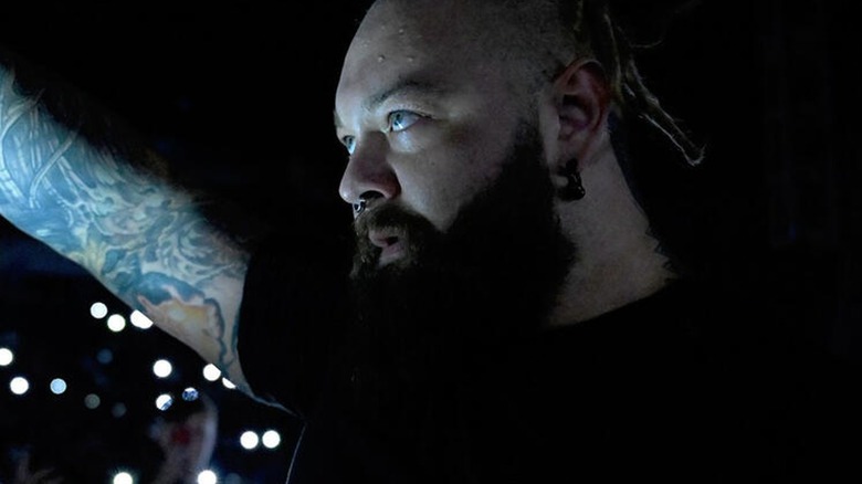 Bray Wyatt holding lantern