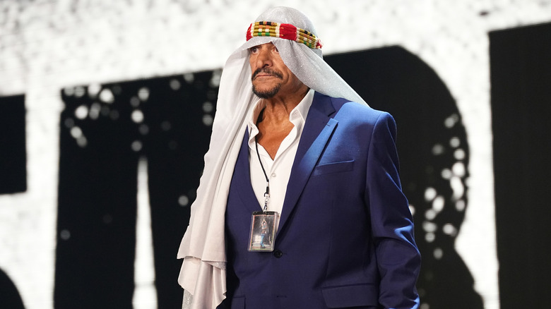 Sabu making his entrance in AEW